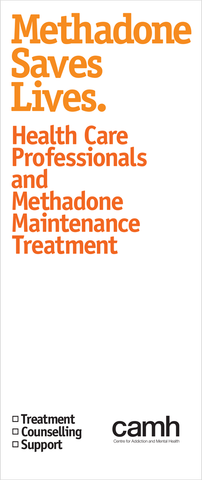 Health Care Professionals and Methadone Maintenance Treatment|Professionnels des soins de santé et traitement de maintien à la méthadone